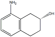 (R)-8-amino-1,2,3,4-tetrahydronaphthalen-2-ol Structure