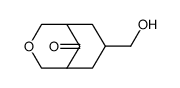 7-Hydroxymethyl-3-oxa-bicyclo[3.3.1]nonan-9-one结构式