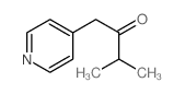 2-Butanone,3-methyl-1-(4-pyridinyl)-结构式