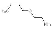 2-丁氧基乙烷-1-胺结构式