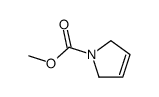 methyl 2,5-dihydropyrrole-1-carboxylate结构式