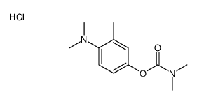 [4-(dimethylcarbamoyloxy)-2-methylphenyl]-dimethylazanium,chloride结构式