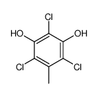 2,4,6-Trichloro-5-methyl-1,3-benzenediol结构式