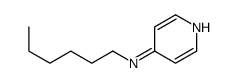 N-hexylpyridin-4-amine结构式