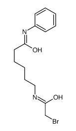 6-[(2-bromoacetyl)amino]-N-phenylhexanamide Structure