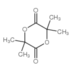 3,3,6,6-tetramethyl-1,4-dioxane-2,5-dione Structure