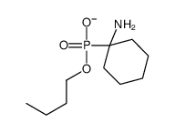 (1-aminocyclohexyl)-butoxyphosphinate Structure