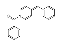 (4-benzylidenepyridin-1-yl)-(4-methylphenyl)methanone Structure