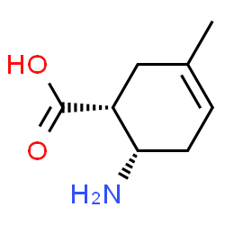 3-Cyclohexene-1-carboxylicacid,6-amino-3-methyl-,(1R,6S)-(9CI) Structure
