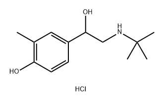 4-(2-(tert-butylamino)-1-hydroxyethyl)-2-methylphenol hydrochloride picture