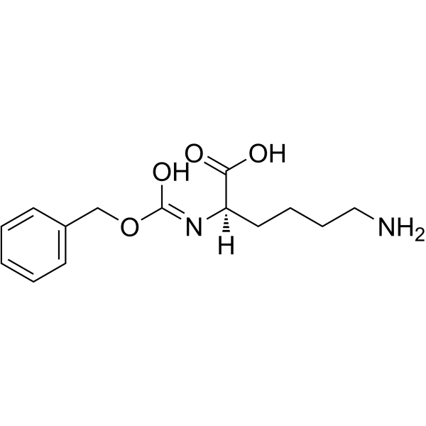 Cbz-D-Lysine Structure