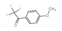 2,2,2-三氟-4'-甲氧基苯乙酮结构式