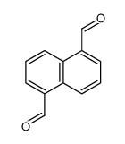 naphthalene-1,5-dicarbaldehyde结构式