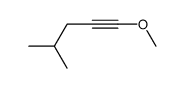 1-Methoxy-4-methyl-1-pentyne结构式