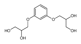 3-[3-(2,3-dihydroxypropoxy)phenoxy]propane-1,2-diol Structure
