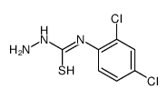 1-amino-3-(2,4-dichlorophenyl)thiourea Structure