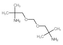 1-[(2-amino-2-methyl-propoxy)methoxy]-2-methyl-propan-2-amine Structure