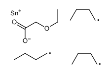 tributylstannyl 2-ethoxyacetate Structure