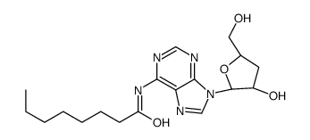 N6-辛酰基虫草素结构式