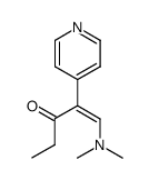 1-(Dimethylamino)-2-(4-pyridinyl)-1-penten-3-one结构式