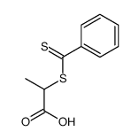 2-(硫代苯甲酰硫基)丙酸结构式