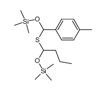 2,2,8,8-tetramethyl-4-propyl-6-(p-tolyl)-3,7-dioxa-5-thia-2,8-disilanonane结构式