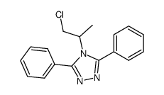 4-(β-Chlor-isopropyl)-3,5-diphenyl-1,2,4-triazol Structure