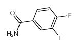 3,4-二氟苯甲酰胺结构式