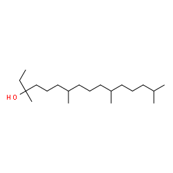 3,7,11,15-tetramethylhexadecan-3-ol Structure