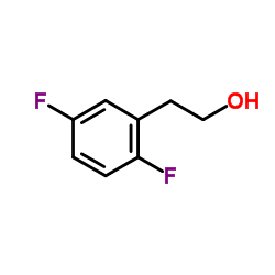2,5-二氟苯乙醇结构式