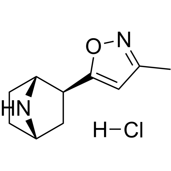 Epiboxidine hydrochloride结构式
