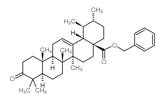 熊果酸苄酯结构式