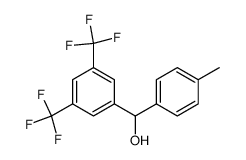 (3,5-bis(trifluoromethyl)phenyl)(p-tolyl)methanol Structure