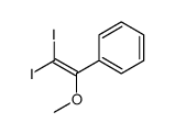 (2,2-diiodo-1-methoxyethenyl)benzene Structure