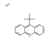 lithium,10H-anthracen-10-id-9-yl(trimethyl)silane结构式