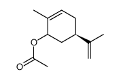 (-)-Carveyl acetate Structure