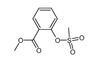 methyl 2-((methylsulfonyl)oxy)benzoate结构式