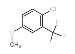 2-氯-5-甲基硫代三氟甲苯结构式