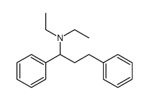 N,N-diethyl-1,3-diphenylpropan-1-amine Structure