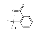 2-(2-Nitrophenyl)-2-propanol结构式