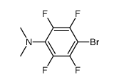 4-bromo-N,N-dimethyl-2,3,5,6-tetrafluoroaniline Structure