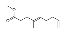 methyl 4-methylnona-4,8-dienoate结构式