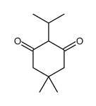 5,5-dimethyl-2-propan-2-ylcyclohexane-1,3-dione结构式