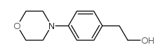 2-(4-morpholinophenyl)ethanol Structure