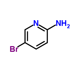 2-氨基-5-溴吡啶结构式