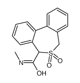 N-methyl-6,6-dioxo-5,7-dihydrobenzo[d][2]benzothiepine-5-carboxamide Structure