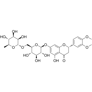甲基橙皮甙; 甲基橙皮苷结构式