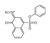 2-diazonio-4-phenoxysulfonylnaphthalen-1-olate结构式
