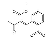 2'-nitrobenzylideneacetoacetic acid methyl ester Structure
