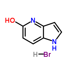 1H-Pyrrolo[3,2-b]pyridin-5-ol hydrobromide (1:1) picture
